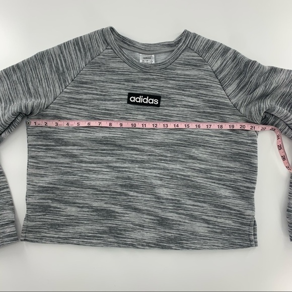 Adidas Cropped Essentials Light Weight Sweatshirt - Picture 7 of 10
